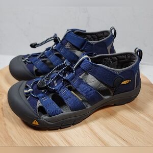 Keen Newport H2 Big Kids Sandals Sz 5 Blue Depths 1009962 Outdoor Hiking
